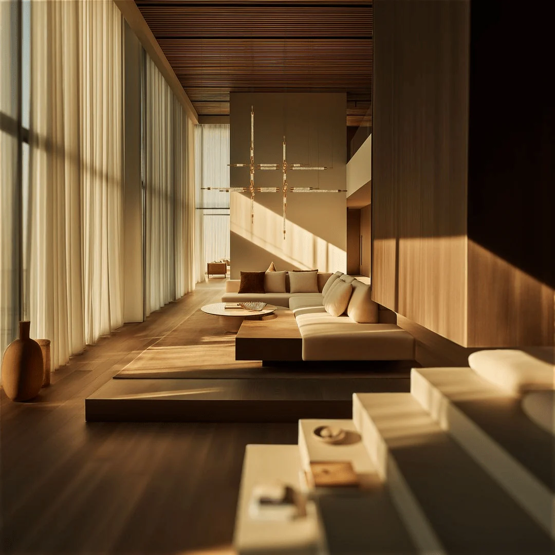 Crystal Grid Bespoken Chandelier