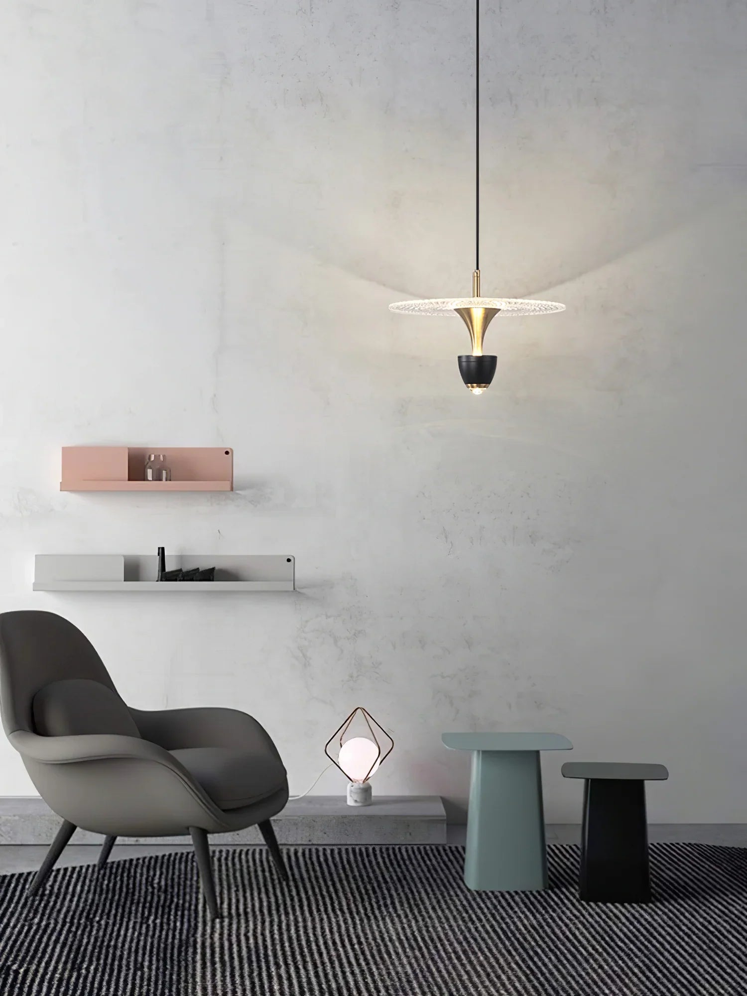 UFO Glass Pendant Lamp