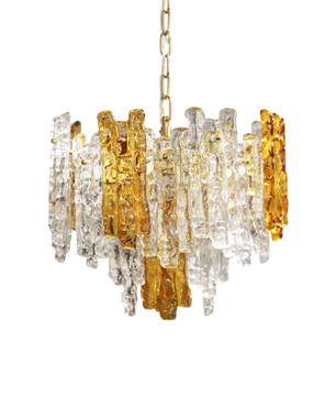 Ice Glass Chandelier