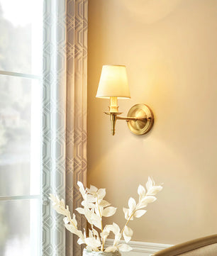 Antique Brass Wall Lamp