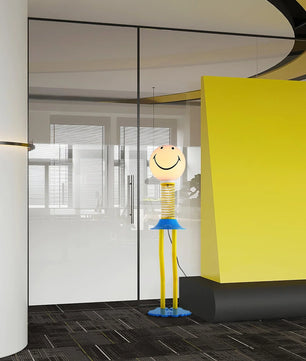 Spiral Spring Floor Lamp
