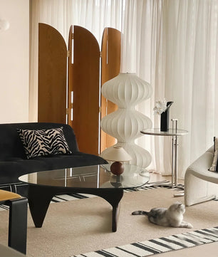 Mudusa Silk Floor Lamp