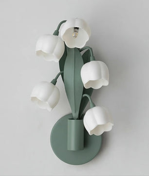Bell Orchid Wall Lamp
