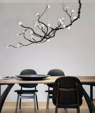 Ceramic Flower Chandelier