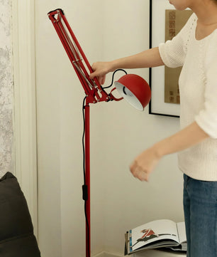 Kaiser Red Floor Lamp