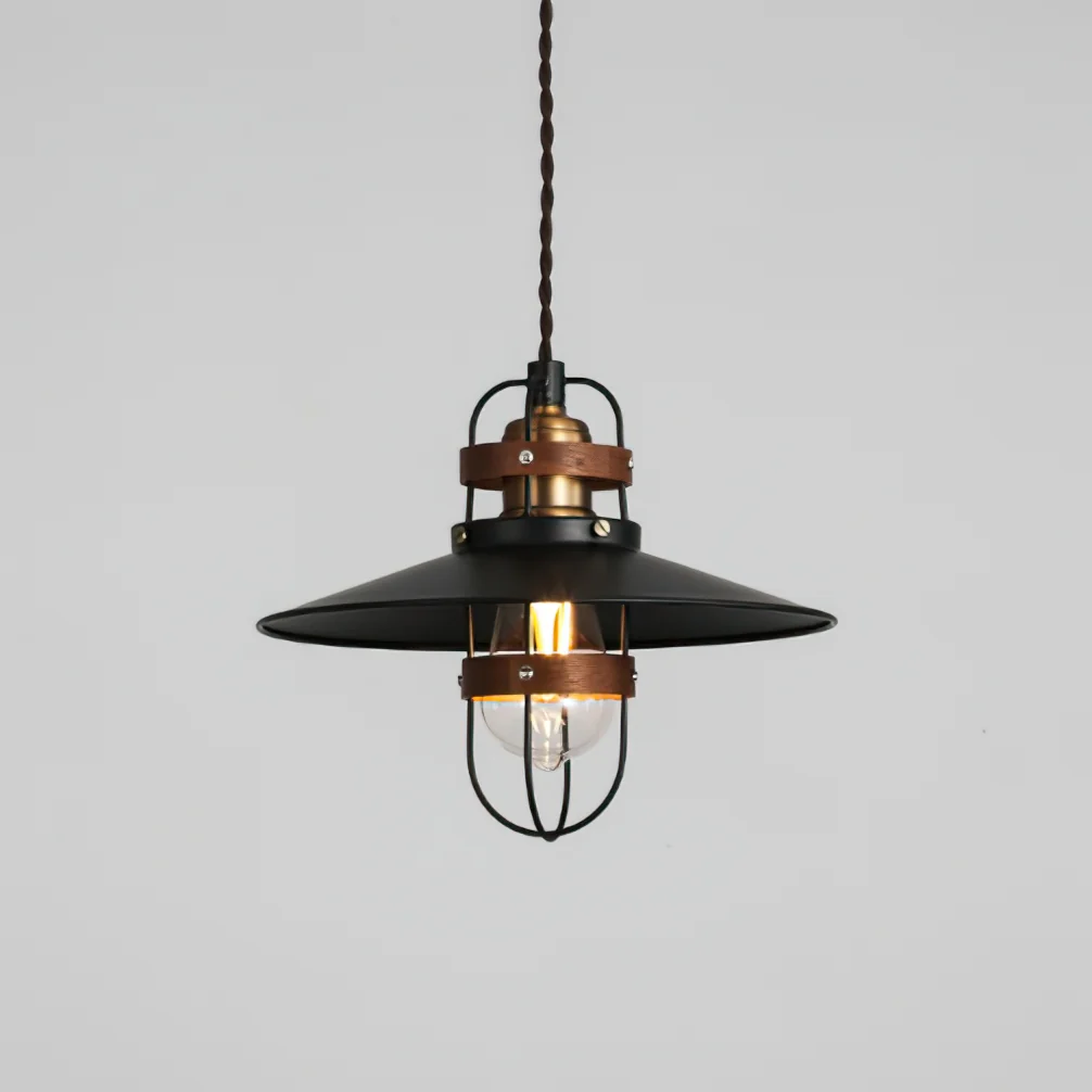 Caged Nautical Pendant Light