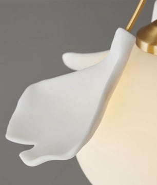 Allanie Gingko Long Chandelier