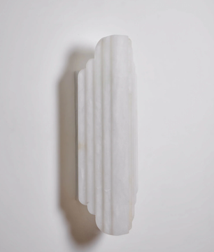 Contemporary Alabaster Wall Sconce