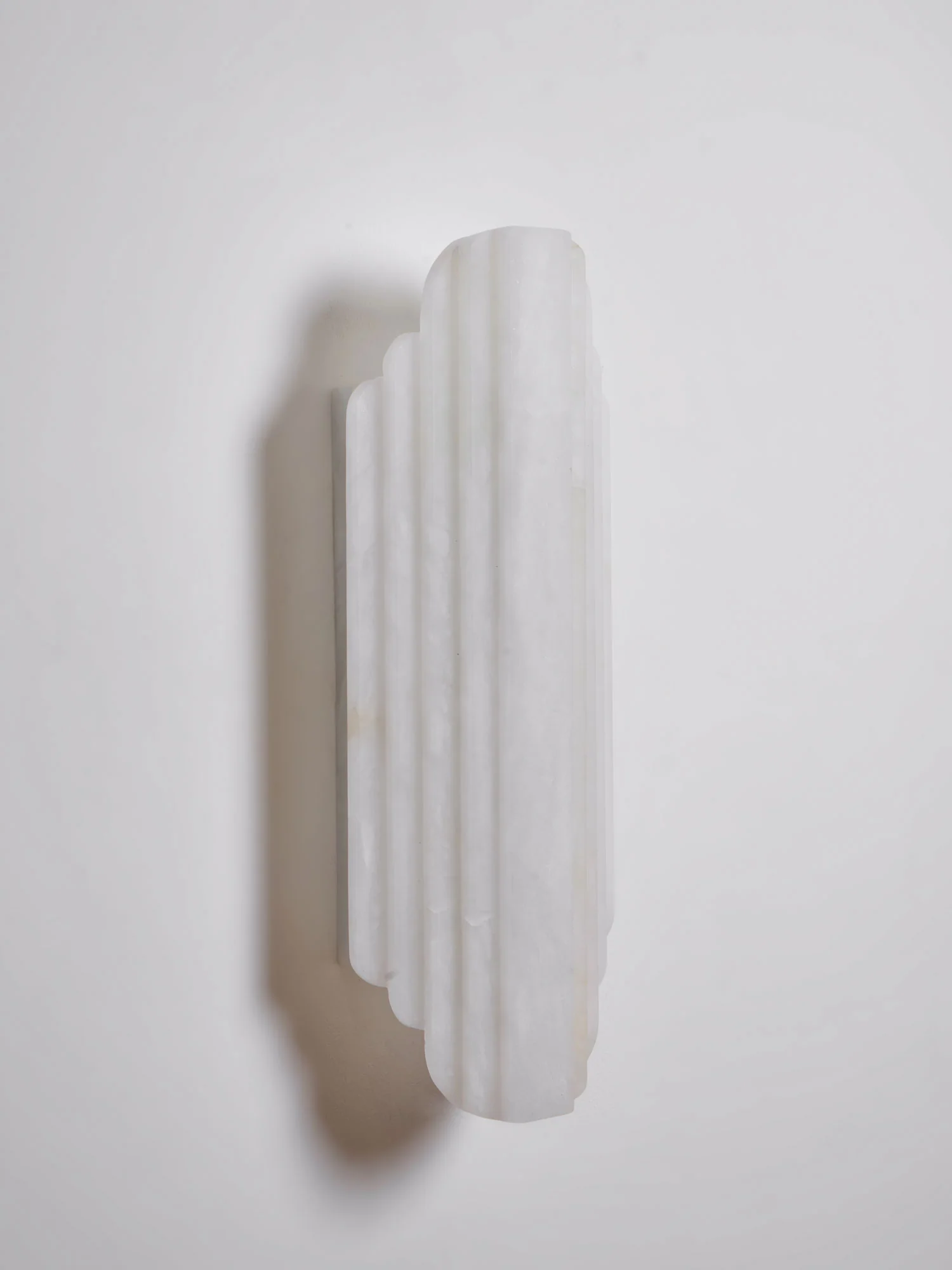 Contemporary Alabaster Wall Sconce