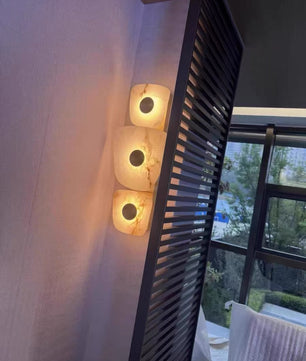 Petra Alabaster Wall Sconce
