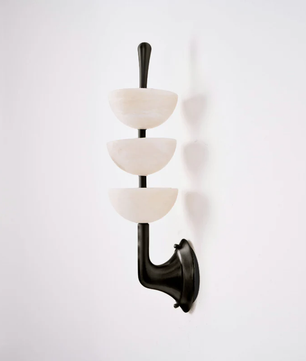 Faux Alabaster Wall Sconce