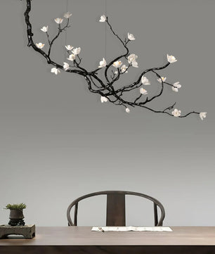Ceramic Flower Chandelier