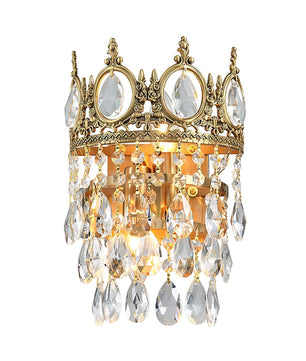 Vintage Crystal Wall Lamp