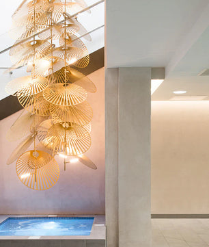 Fan Chandelier