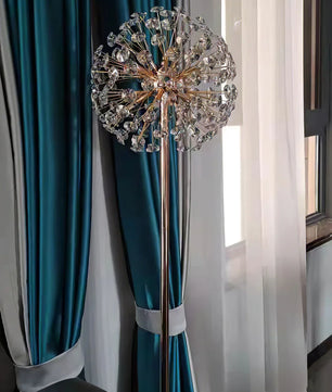 Crystal Dandelion Floor Lamp
