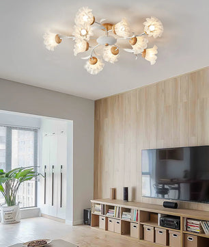 Canister Flower Ceiling Lamp