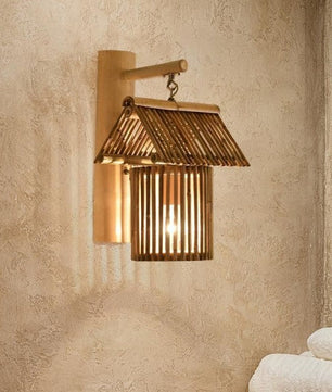 Art Bamboo Wall Lamp