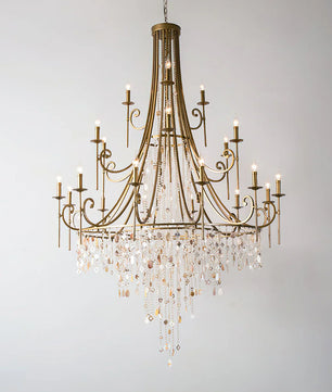 Tatum Lux Shell Chandelier