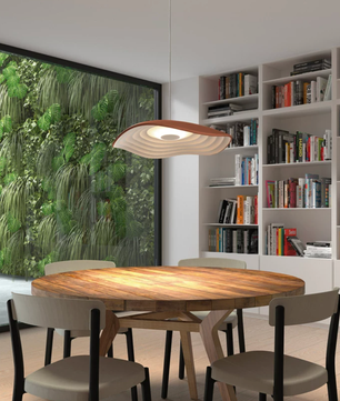 Wabi-Sabi Wavy Terraced Ricefields Pendant Light