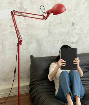 Kaiser Red Floor Lamp