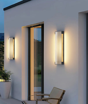 Rectangular Outdoor Wall Light