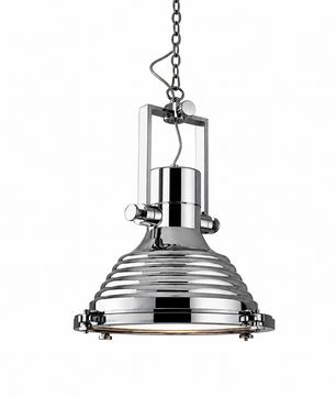 Industrial Nautical Dome Pendant Light