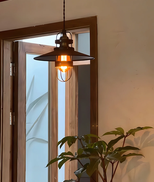 Caged Nautical Pendant Light
