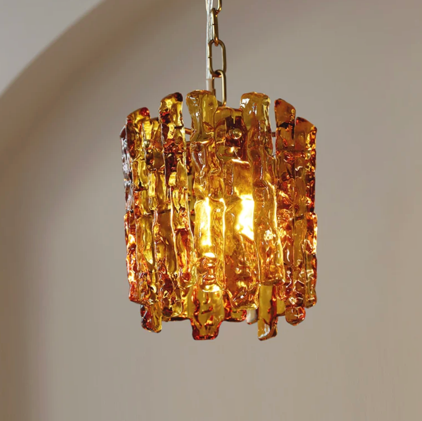 Ice Glass Chandelier