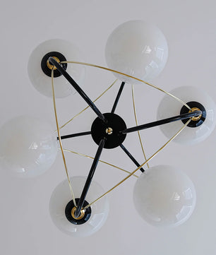 Atomic Orbit Chandelier