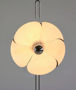 Flower Silver Floor Lamp