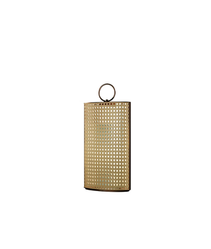Outdoor Portable Rattan Solar Lamp