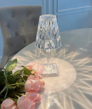 Sparkle Glam Built-in Battery Table Lamp