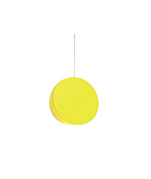 Crimson Circular Pendant Light