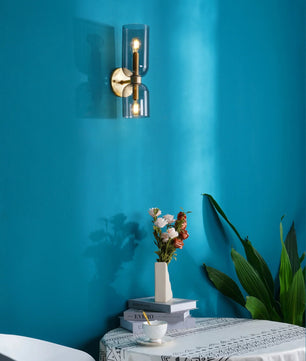 Art Blown Glass Wall Lamp