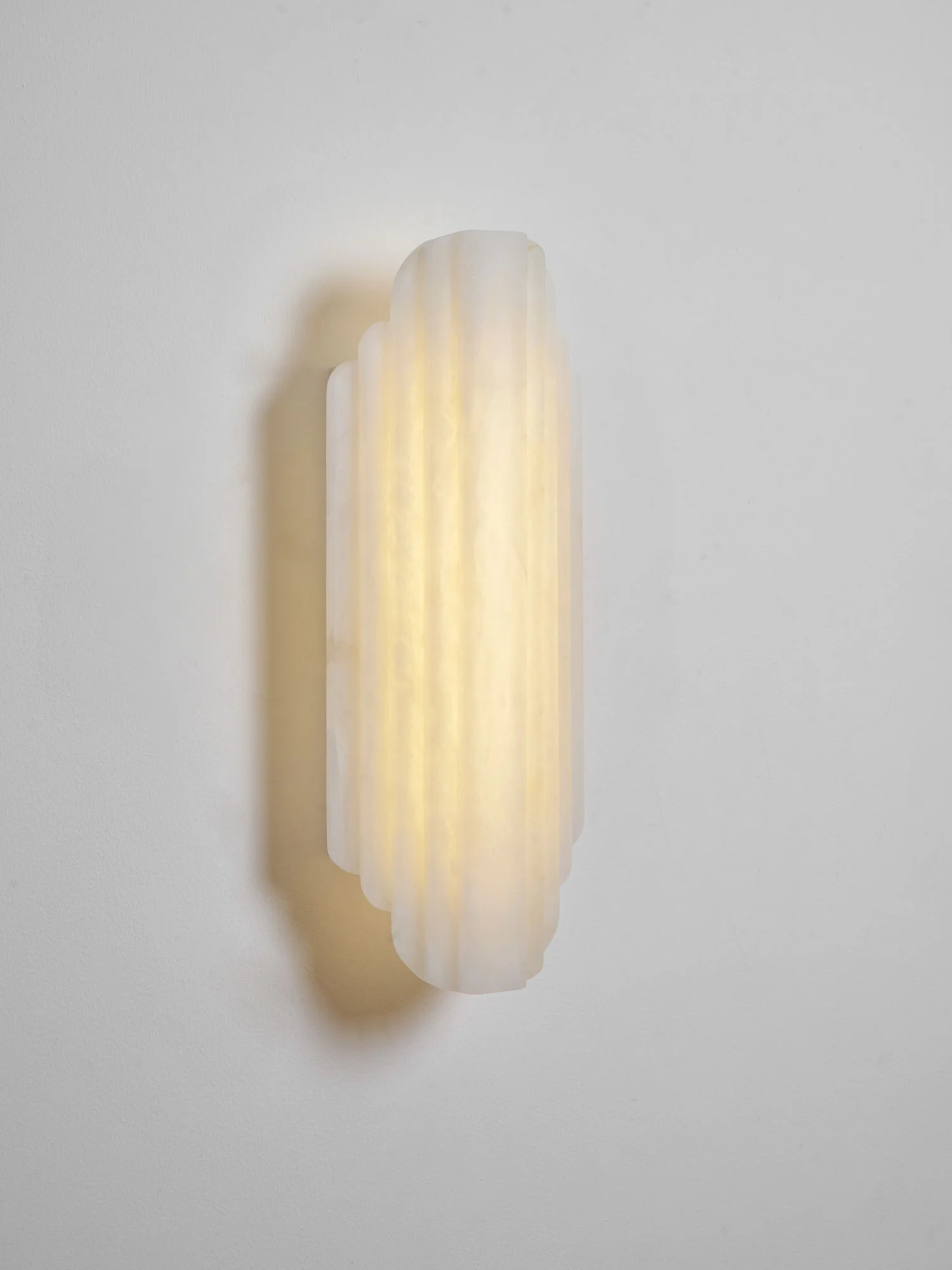 Contemporary Alabaster Wall Sconce