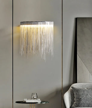 Cadena Tassel Wall Lamp