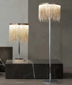 Cadena Tassel Floor Lamp