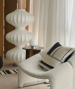 Mudusa Silk Floor Lamp