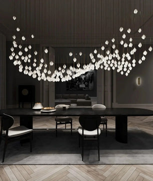 Ceramic Flower Chandelier
