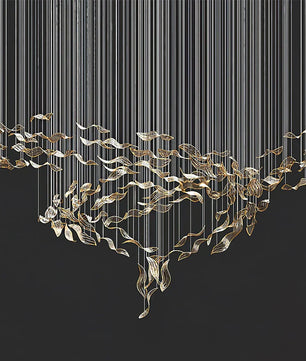 Fluttering Leaves Chandelier
