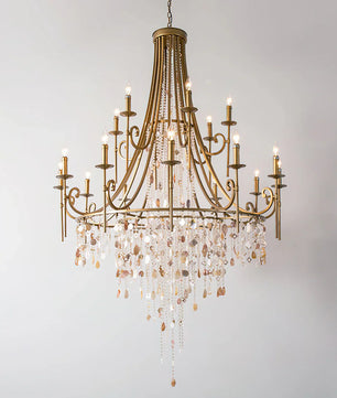 Tatum Lux Shell Chandelier