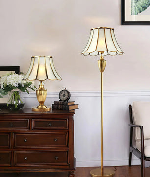 Kristall Brass Floor Lamp