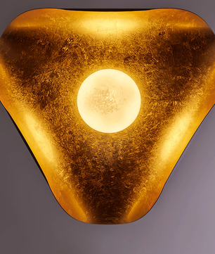 Curved Shell Pendant Light