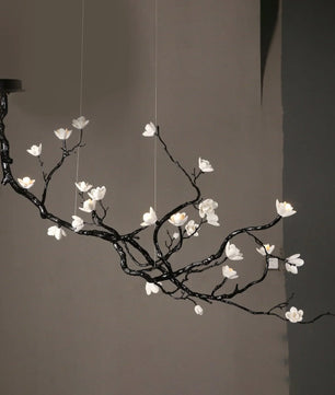 Ceramic Flower Chandelier