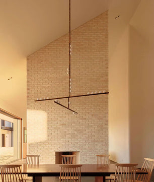 Luminous Cascade Chandelier