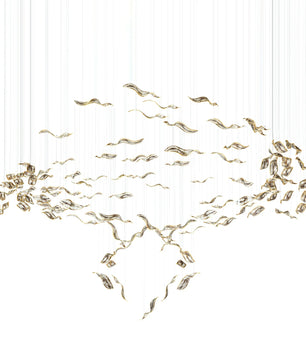Fluttering Leaves Chandelier