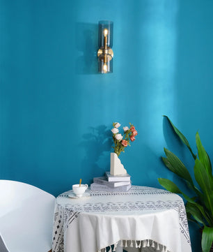 Art Blown Glass Wall Lamp
