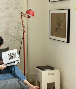 Kaiser Red Floor Lamp