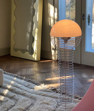 Wire Floor Lamp