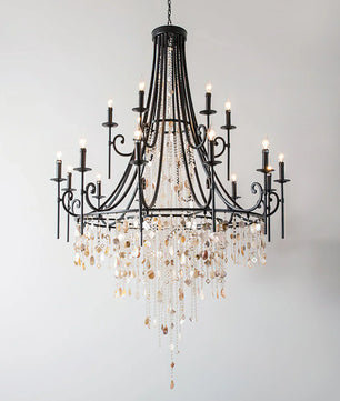 Tatum Lux Shell Chandelier
